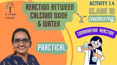 ACTIVITY 1.4 || CLASS 10 ll SCIENCE ll CHAPTER 1 || CBSE/GSEB / NCERT || ANKITA MA