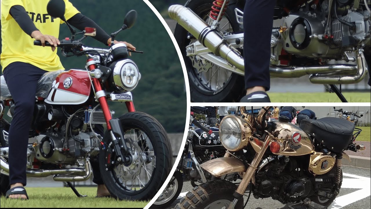 爆誕】モンキー125 14インチ アルミワイドスポークホイールお披露目