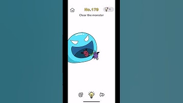 Brain Out Level 179 | Clear the monster #brainout #shorts