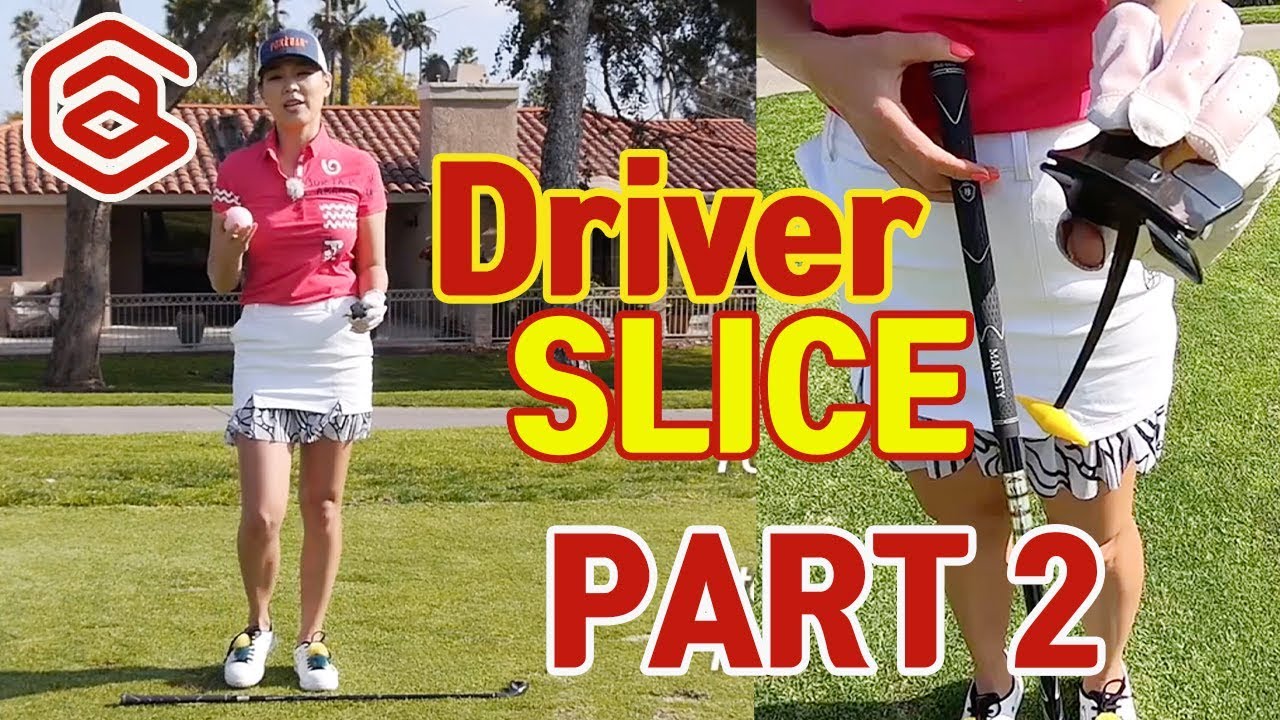 Driver Slice Swing analysis Part 2 Golf with Aimee YouTube