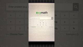 Solve Any Math Problem Instantly! 🧮✨ #Shorts