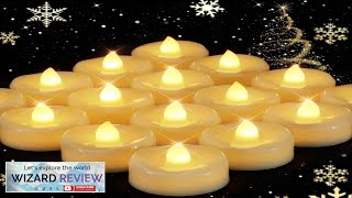 Flameless Candles 24 Pack LED Tea Lights Candles Battery Operated Last 200+ Review