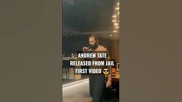 ANDREW TATE RELEASED FROM JAIL🤯 | FIRST VIDEO | #shortsviral #viral #shorts #short