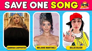 SAVE ONE SONG 🎵Sabrina Carpenter VS Melanie Martinez VS Billie Eilish | Music Quiz Challenge Profile
