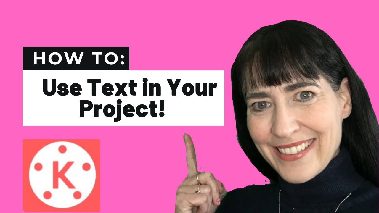 How to Add Text to Your Kinemaster Video/English Tutorial