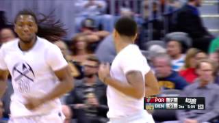 Portland Trail Blazers at Denver Nuggets- December 15, 2016