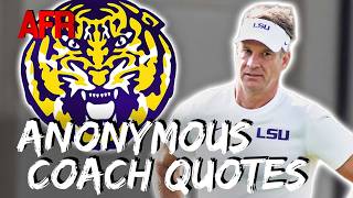 Anonymous SEC Coaches Tell The TRUTH On Lane Kiffin at LSU | Is Ole Miss Better With Pete Golding?