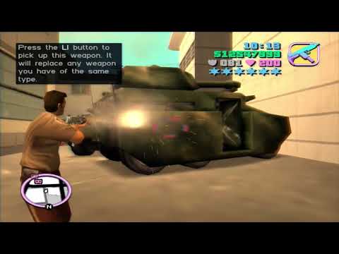 Video Grand Theft Auto: Vice City Tommy vs Law enforcement 2 - youtube