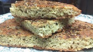 Вкуснейший кето хлеб в сковороде Быстрый LCHF рецепт