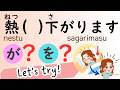 が? or を? [Part2] Memorize the particles with verbs! [Beginner grammar] Includes Review Questions!