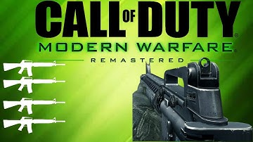 Quad Feed With Every Gun (Call Of Duty Modern Warfare) Assault Rifle!