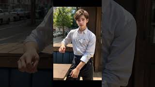 4Kai Ai Cute Boy Lookbook , Handsome Cafe