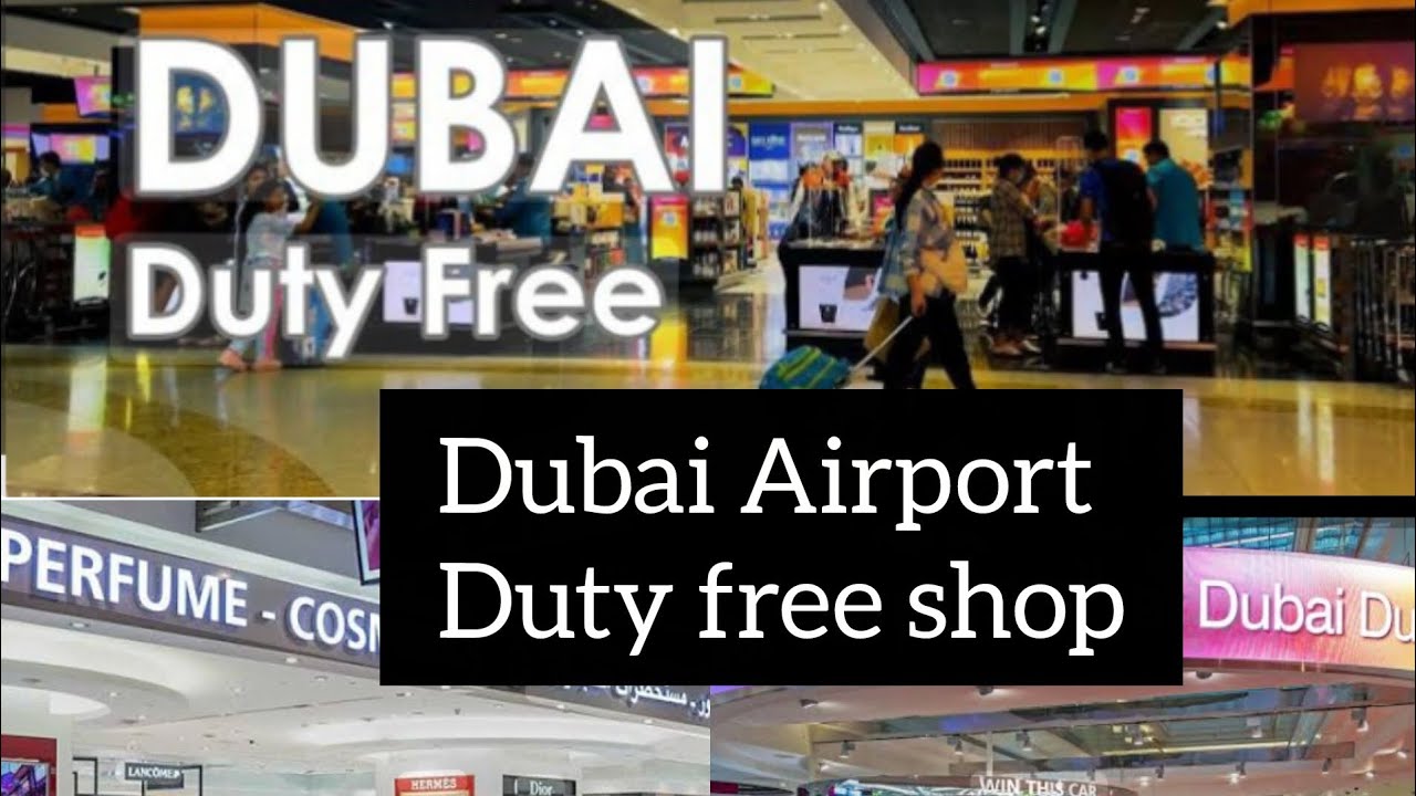 Dubai Airport Tour 2025 | Inside Dubai Duty Free Shopping Experience ...