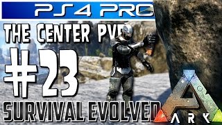 ARK PVP on PS4 PRO - EP 23 - MY DAILY ARK ROUTINE! (FARMING AND BASE TIPS)