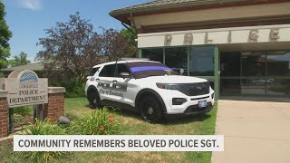 Coralville community remembers beloved police sergeant
