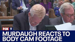 Alex Murdaugh's emotional reaction to body camera footage