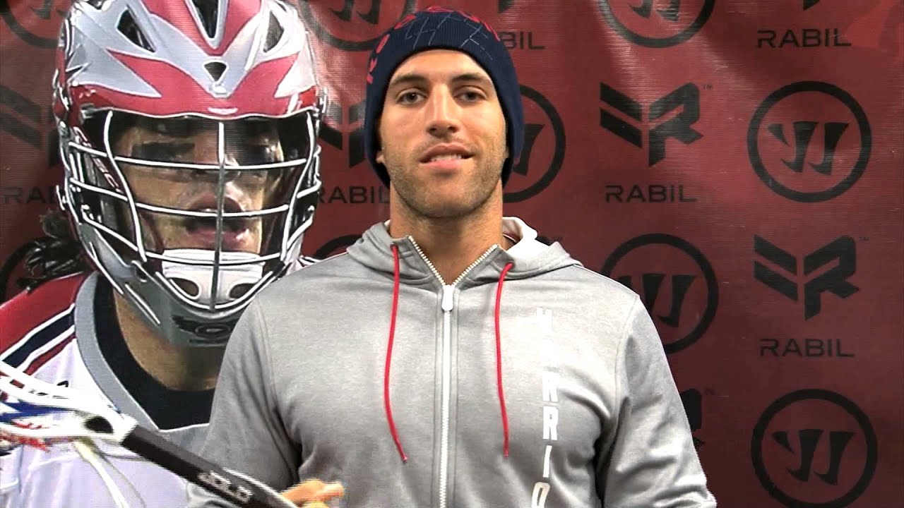 Paul Rabil was at Universal Lacrosse in New Jersey on Tuesday. 