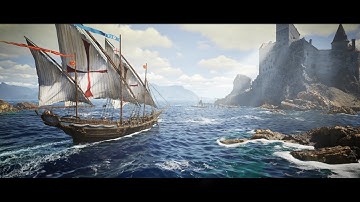 UE5 | High Quality Modular Ship | The Xebec