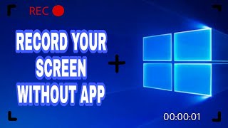 15_MEREKAM LAYAR DI WINDOWS 10 TANPA APLIKASI || SCREEN RECORDING WITHOUT APP screenshot 2