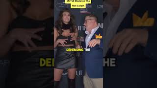 6ft Tall Model On The Red Carpet