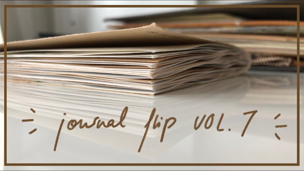 Flipthrough! Journal Vol. 7 in my Traveler's Notebook