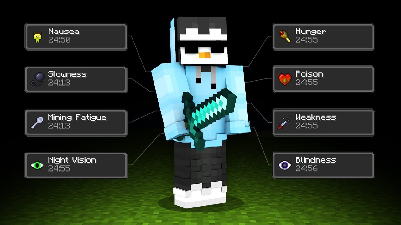 I Got Every illegal Potion Effects in this LifeStealSMP