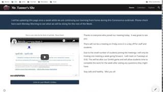 Remote Learning Week 4