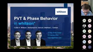 [Multiphase RTA Consortium] PVT in whitson+ - session 1/2