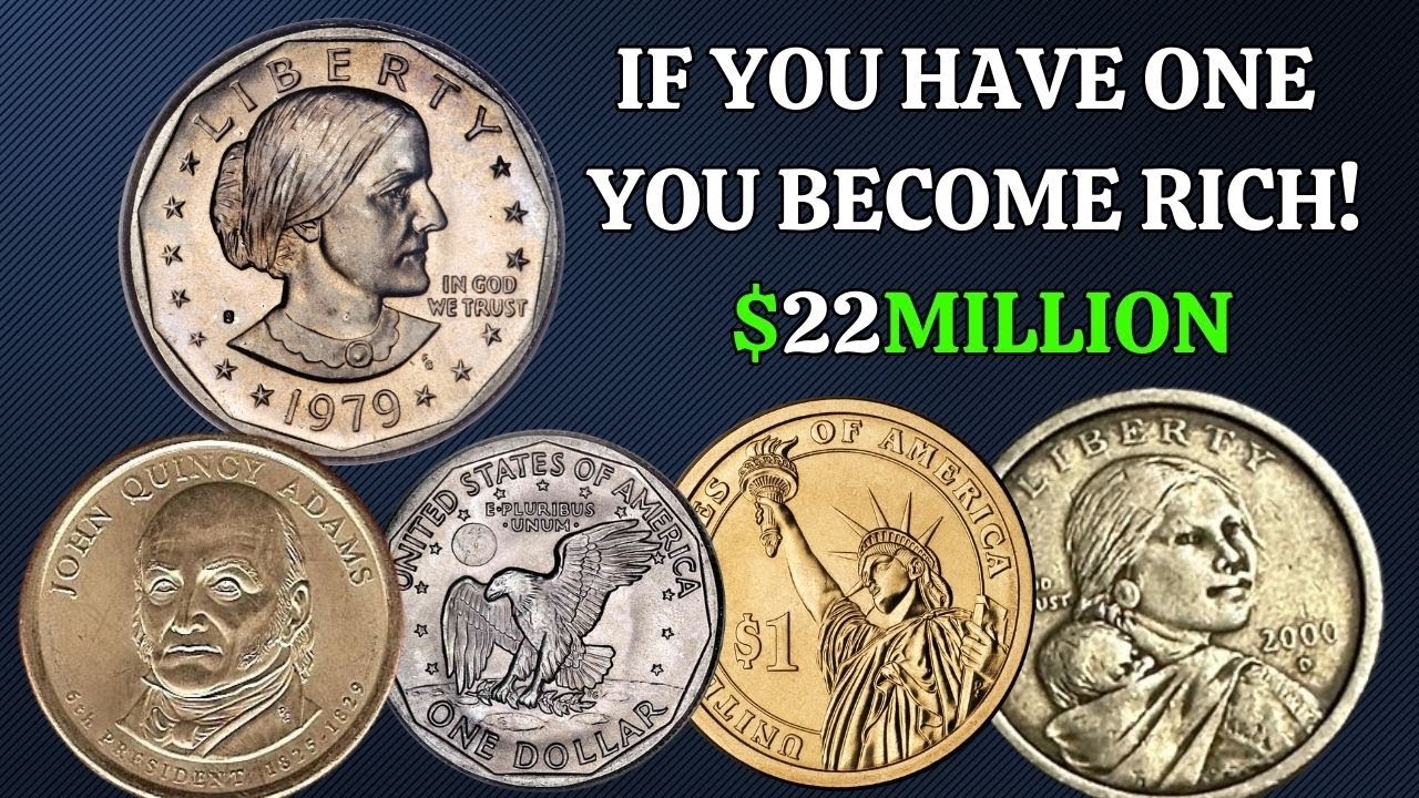 Most Valuable Gold & Silver One Dollar Coins WORTH BIG MONEY – Rare Finds You Don’t Want to Miss!