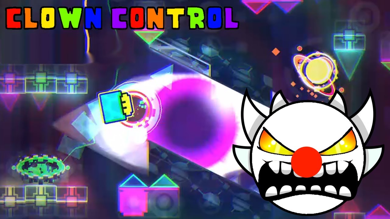 Grohuigi play Clown control (Stream 2) (Geometry Dash 45%) First extreme demon progress