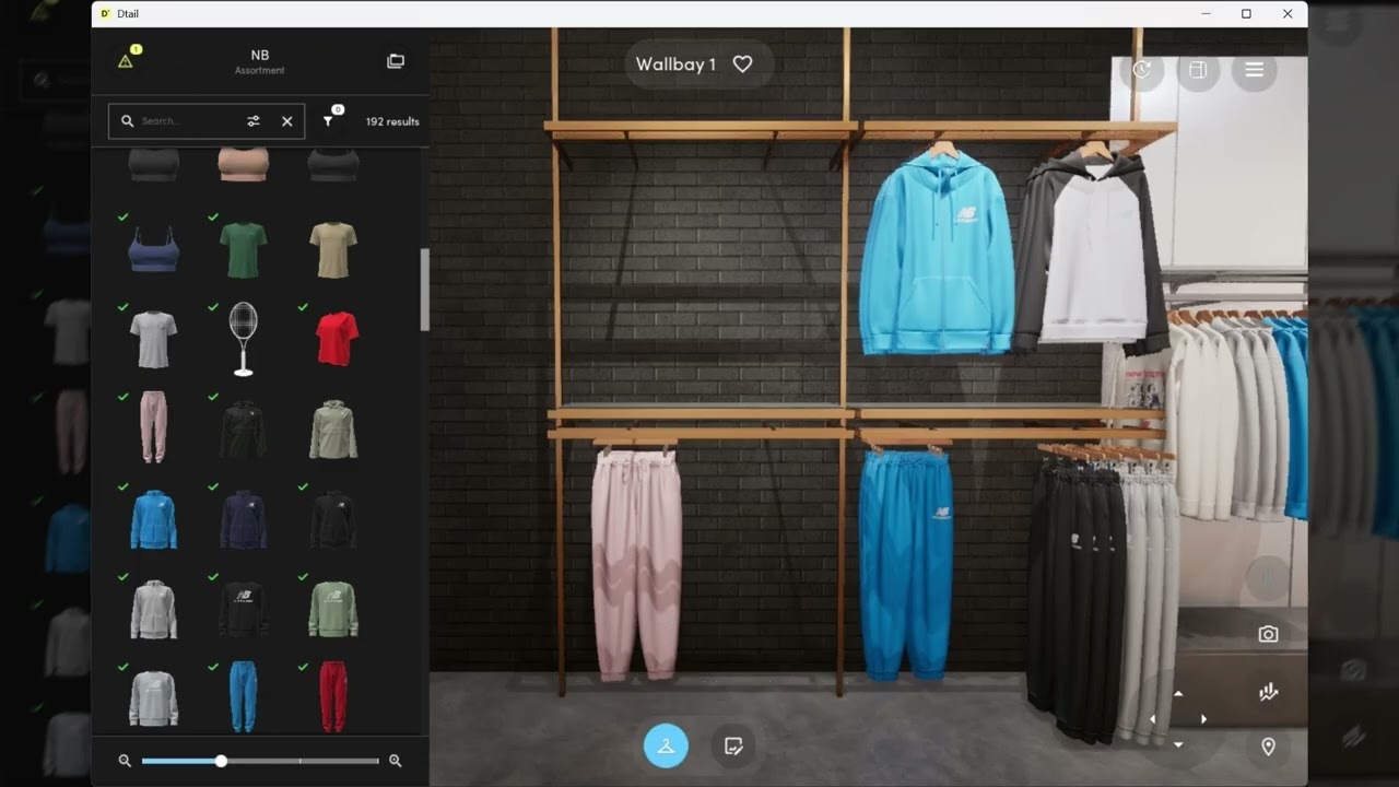 Dtail Virtual Showroom utilizes 2D or 3D assets