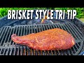 Brisket Style Tri Tip Smoked On The Weber Kettle Brisket Style Tri Tip Smoked On The Weber Kettle