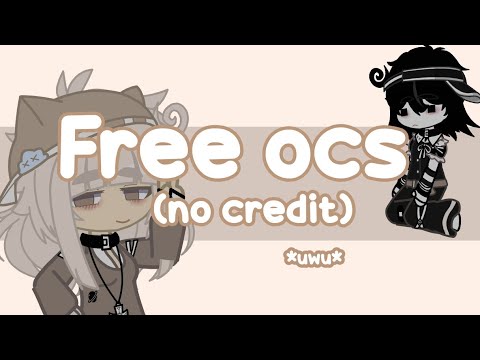 4 Free Ocs! || Offline Codes in Pinned Comment (no credit) - YouTube