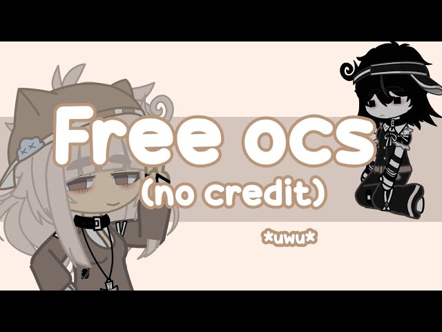 Free oc (offline code in comments) : r/GachaClub