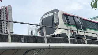 R151 827/828 (T317) departs at Buona Vista (➡️Joo Koon) #r151 #smrt #train R151 827/828 (T317) departs at Buona Vista (➡️Joo Koon) #r151 #smrt #train