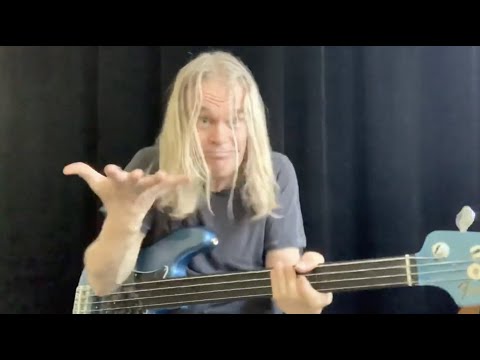Tony Franklin • Just Doodling • Fender Baby Blue Fretless
