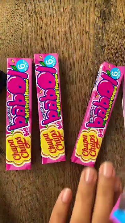 Chupa Chups Bubble gum TuttiFrutti Flavour #bubblegum #shorts