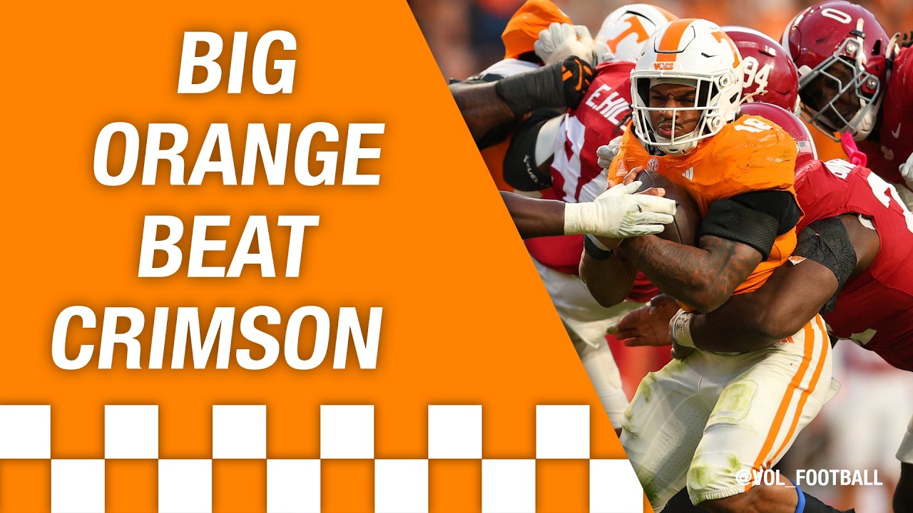 Tennessee DOMINATES Alabama! | The Vol Bros Podcast