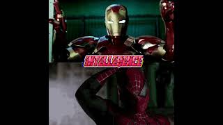 Iron man vs Spiderman tobey marvelfight marvel spidetman ıronman tobey_maguire tonystark