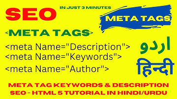 How To Generate Meta Tag 4 SEO Blogger - HTML Meta Content Get 10000 Daily Trafic Quratulain Ansari