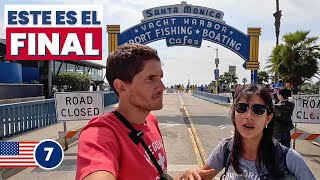 ❌ This is the END 👉 ROUTE 66 in the UNITED STATES ends here 🇺🇸 [Santa Monica] 🌎 Ep.7 #California