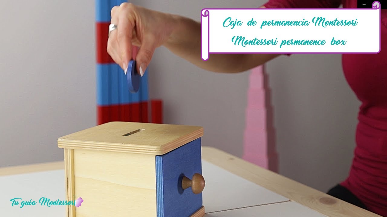 Caja de Permanencia Montessori (Montessori Permanence Box)