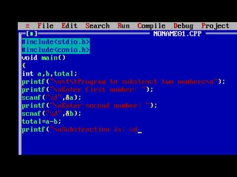 Subtract Two Numbers in C | Easy Explanation for Beginners