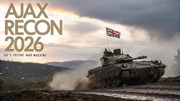 🚨 Finally Unveiled! The All-New Ajax Recon Vehicle 2026 🔥 | Next-Gen British Army Power 💂‍♂️🇬🇧
