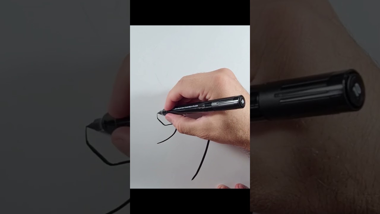 Minimalist Deer Drawing 🌲🖊️ | Peaceful Forest-Inspired Ink Art