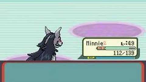 Elite Four Phoebe Battle Ruby Version