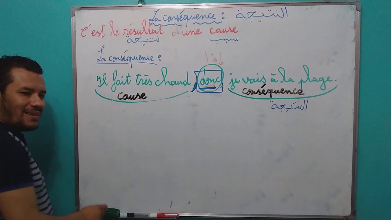 La conséquence النتيجة - العلاقات المنطقية الجزء 3