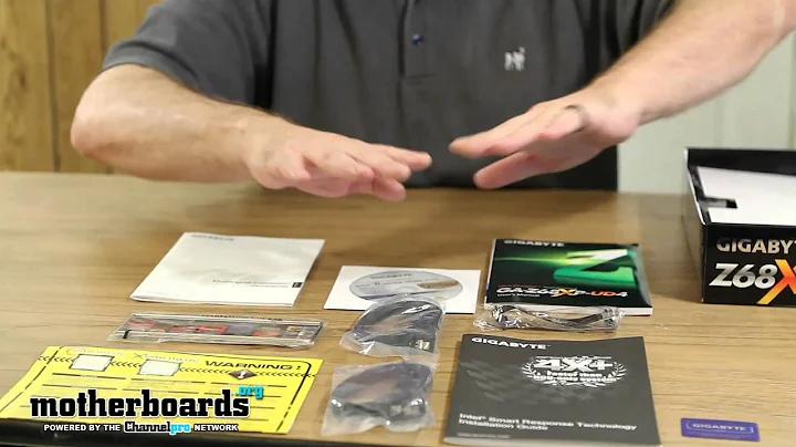 Gigabyte Z68XP-UD4 Motherboard Unboxing & Hands On