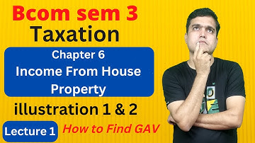 Bcom sem 3 Taxation | B.com sem 3 Taxation | Taxation Income From House Property