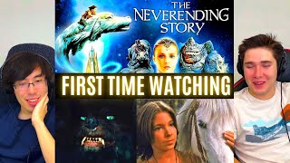 REACTING to *The Neverending Story* KINDA AWESOME?? (First Time Watching) Classic Movies